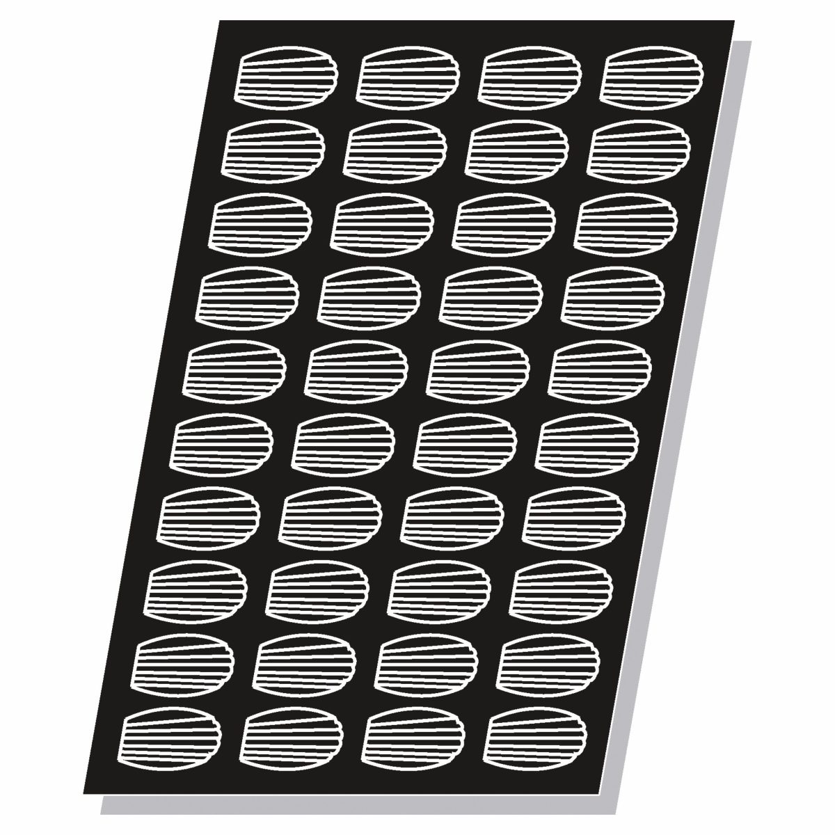 Moule Flexipan® Plaque Silicone 56 Madeleines – Pujadas