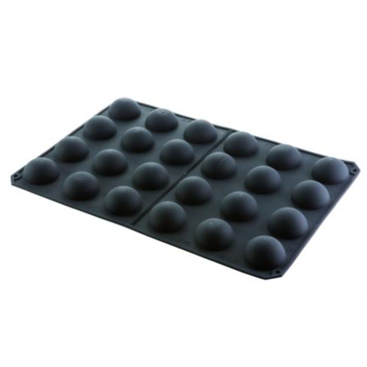 Moule Silicone 600 x 400 mm pour 24 Demi-Sphères – Pujadas