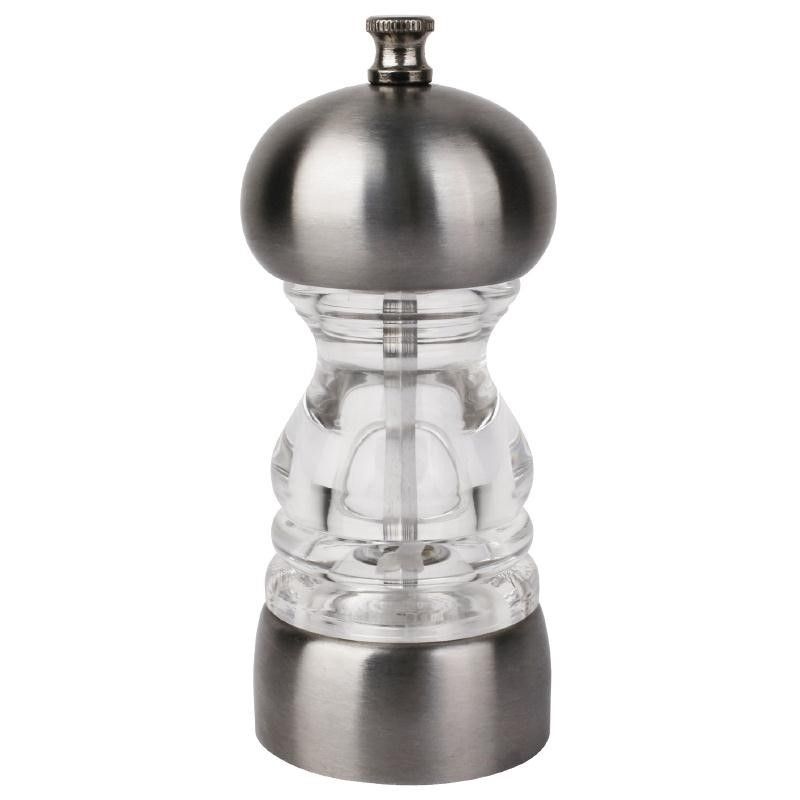Moulin à sel et poivre en inox 135(h)mm - Olympia – Image 1