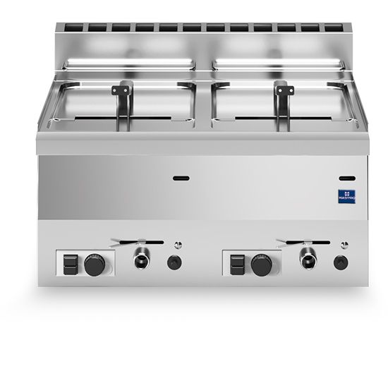 ms66frgt_6e6c_5 Friteuse Professionnelle Gaz 8 + 8 Litres - Virtus – Image 1