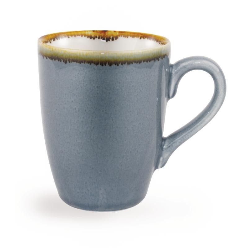 Mug couleur océan Kiln Olympia 320ml - Lot de 6 – Image 1
