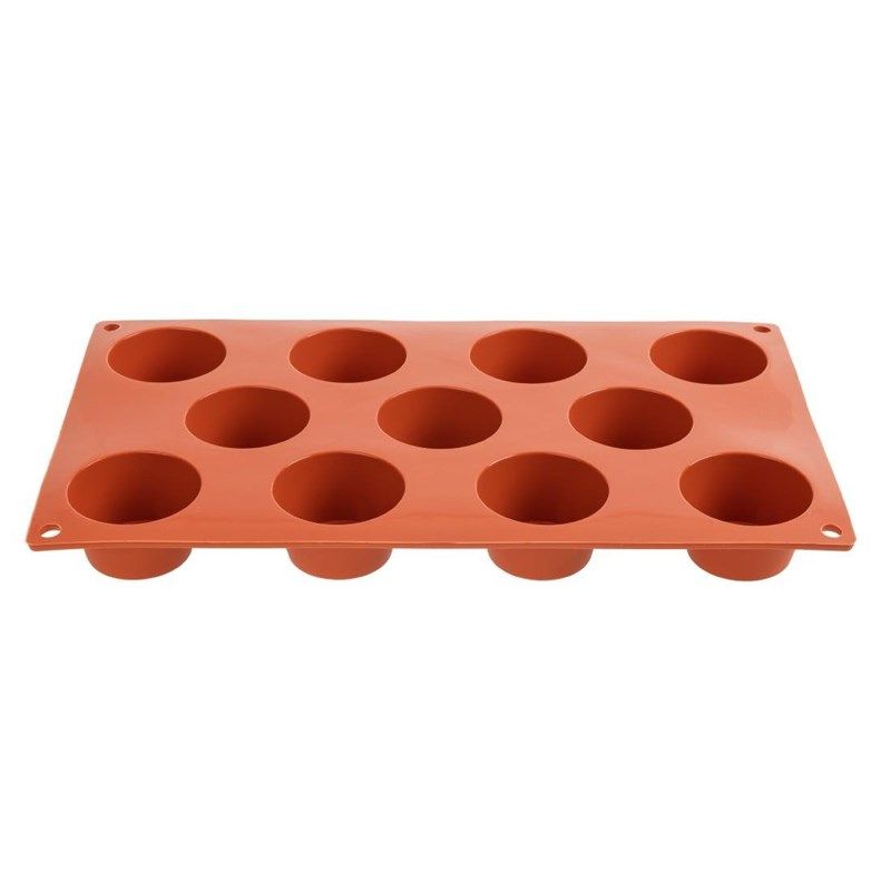 n934_1_2 Moule à 11 Minis Muffins en Silicone - Pavoni – Image 1