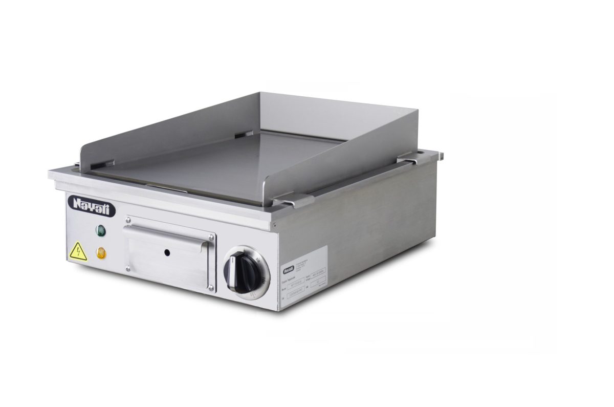 TEPPAN YAKI ELECTRIQUE DE TABLE – ACIER INOX 420 – 3.15 kW – NAYATI