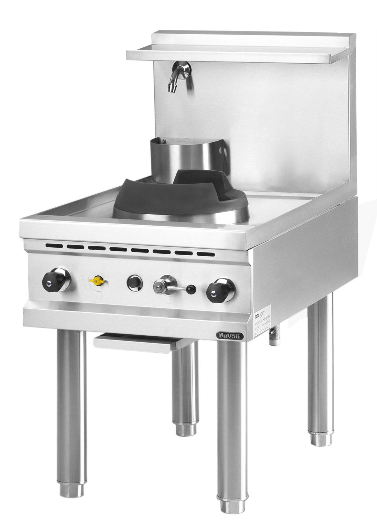 WOK GAZ SERIE 900 – 1 BRULEUR – 1 X 18 KW – NAYATI