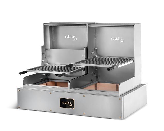 Grill Ouvert Lite de Table - Grille en Fil Rond - 1 Brûleur - Pujadas – Image 1