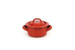 Cocotte avec Couvercle Acier Emaillé Rouge - Pujadas – Image 3