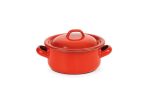 Cocotte avec Couvercle Acier Emaillé Rouge - Pujadas – Image 4
