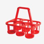 Porte-bouteille - rouge - Gilac – Image 2