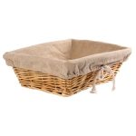 Panier en Osier Rectangulaire 100 mm - Olympia – Image 2