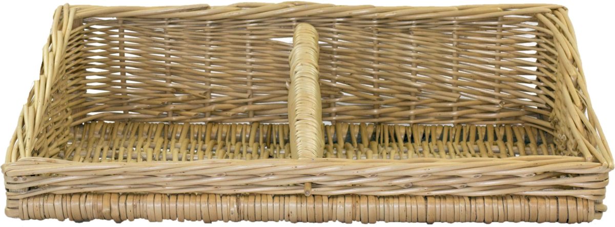 Panière en Osier Blanc 495X300MM – L2G