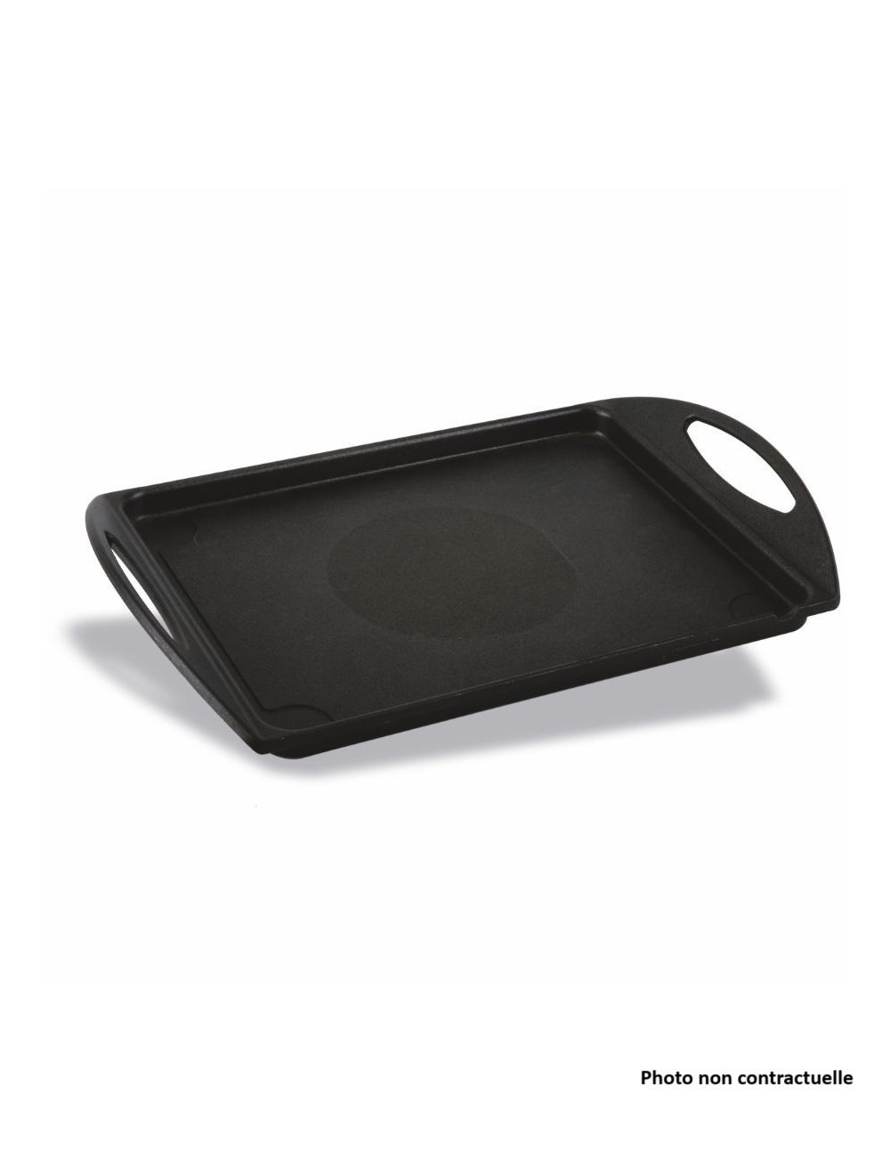 Grill Plat avec Poignée Antiadhésif – 430 x 250 mm – Lot de 6 – Pujadas