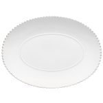 Plat Ovale 40,8 x 30 cm Pearl Blanc - Costa Nova – Image 2