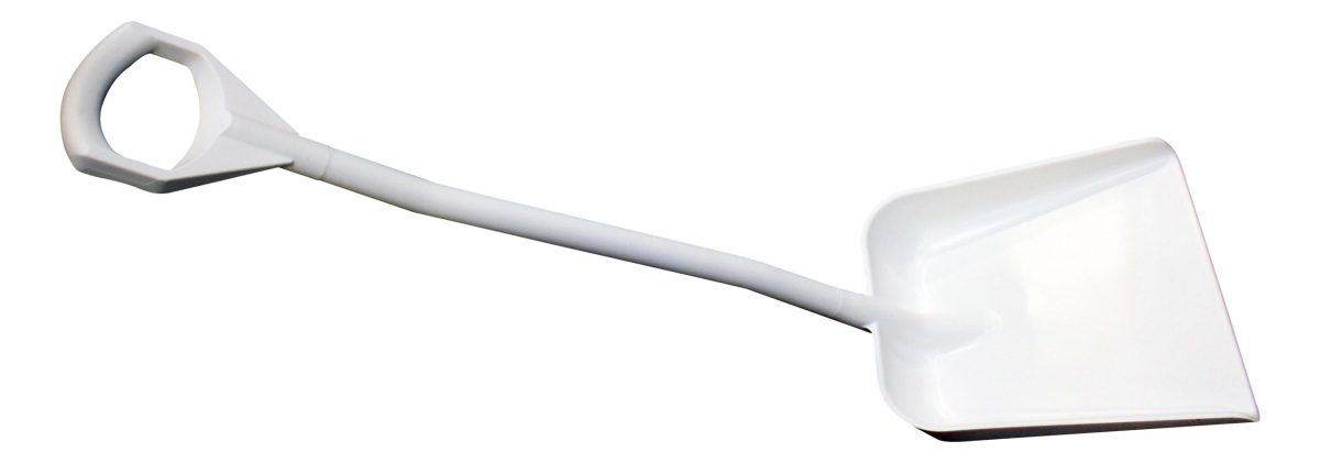PELLE A GLACE ERGONOMIQUE BLANCHE-L2G