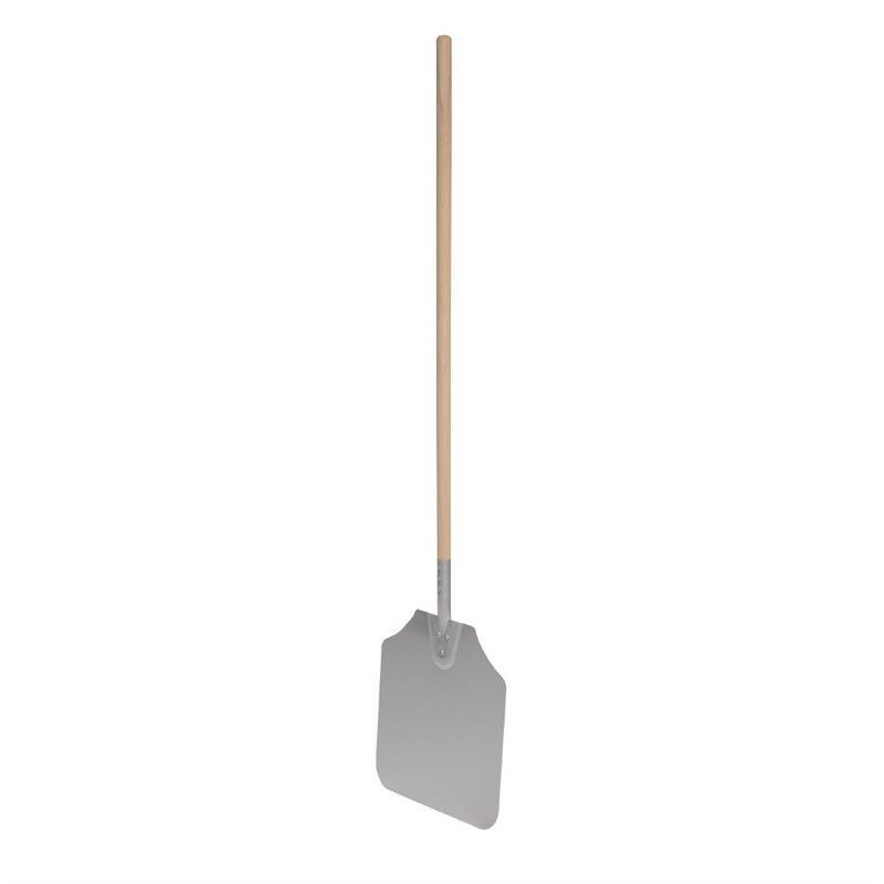 Pelle Pizza Professionnelle Aluminium et Bois 355 x 305 x 1320 mm - Vogue – Image 1