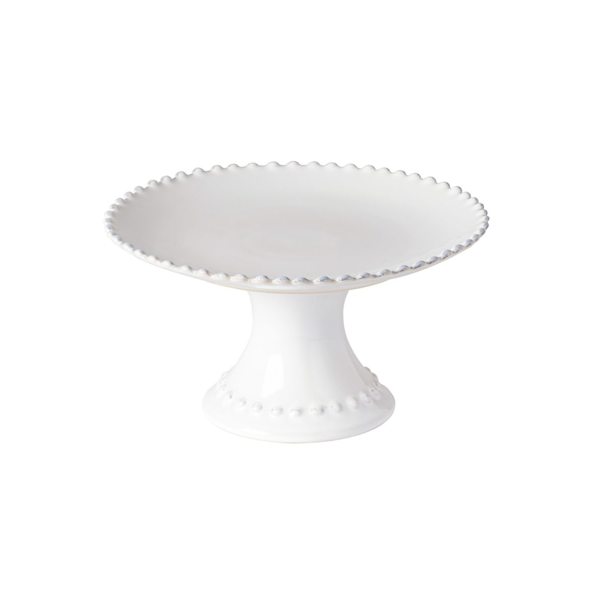 Présentoir à Gâteau Ø 22 cm Pearl Blanc – Costa Nova
