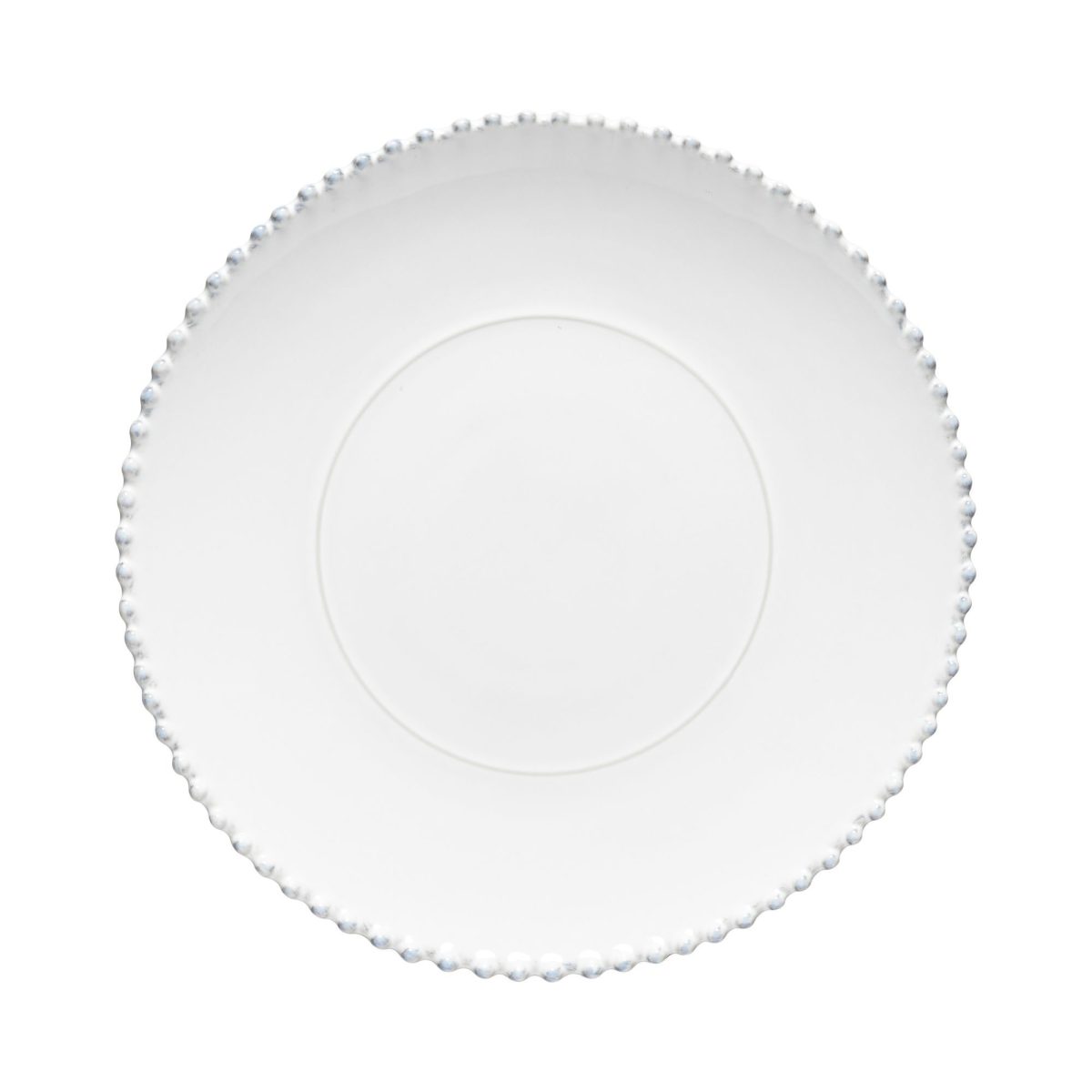 Assiette de Présentation Ø 34,3 cm Pearl Blanc – Lot de 6 – Costa Nova