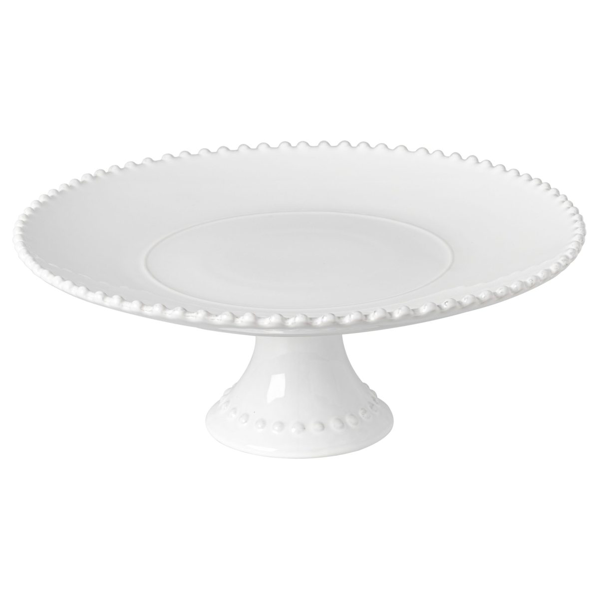 Présentoir à Gâteau Ø 34 cm Pearl Blanc – Costa Nova