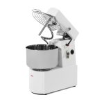 Pétrin Professionnel à Spirale Tête Relevable et Cuve Fixe - 41L - Triphasé 400V 2 Vitesses - Resto Italia