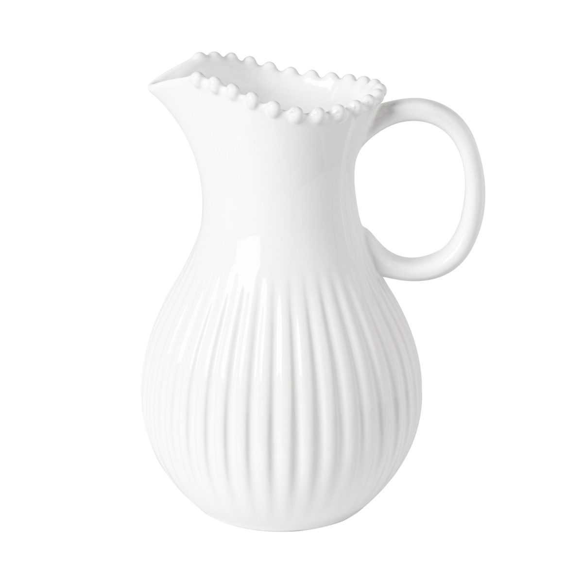 Pichet 2,58 L Pearl Blanc – Costa Nova