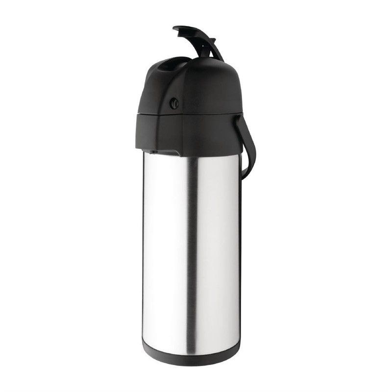 Pichet à levier professionnel inox Olympia 4 L – Image 1