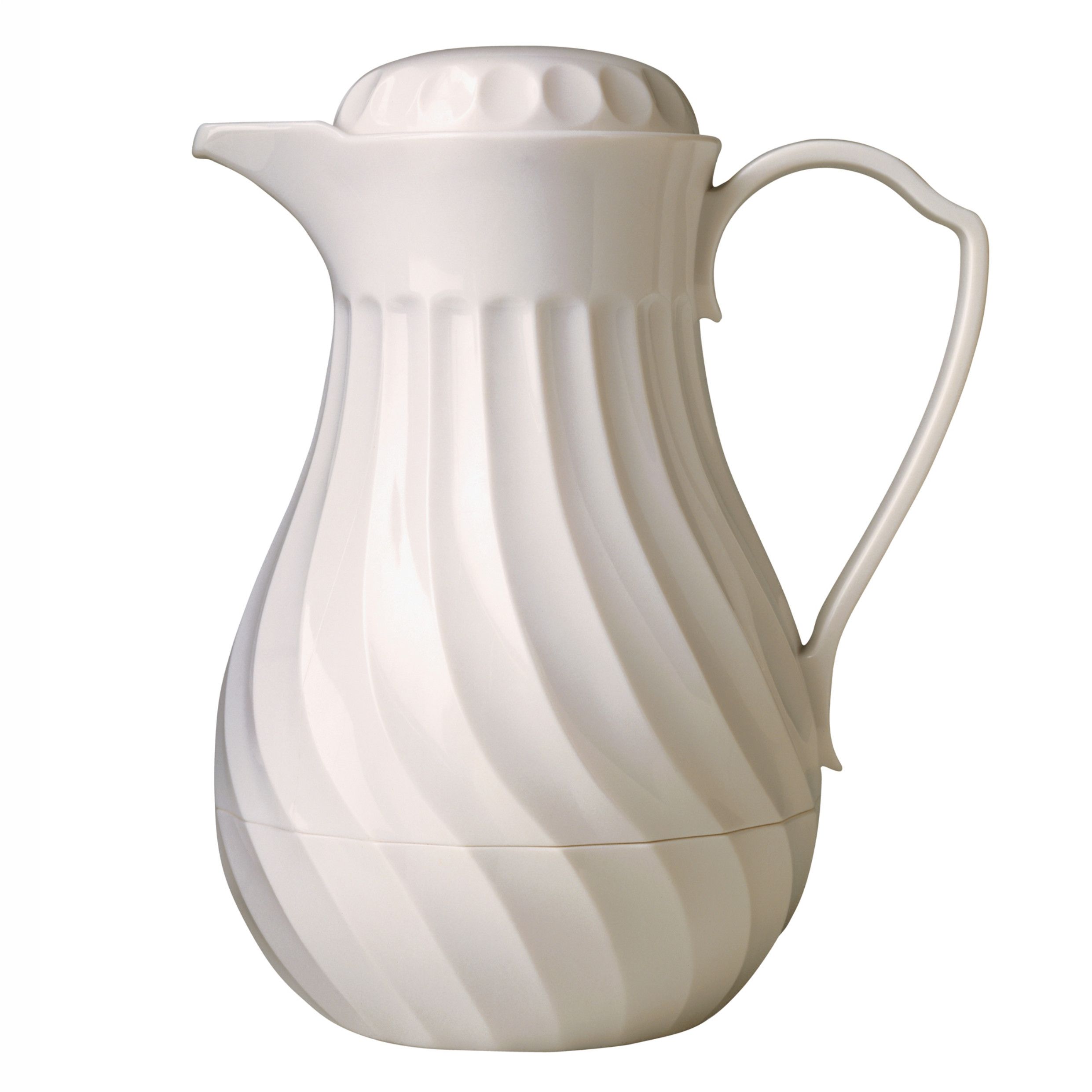 Pichet Isotherme Blanc Imitation Porcelaine - 591 à 1892 ml - Pujadas – Image 1