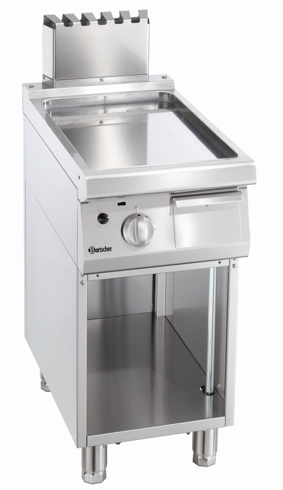 Plancha à Gaz 700 Lisse – Soubassement Ouvert – Bartscher
