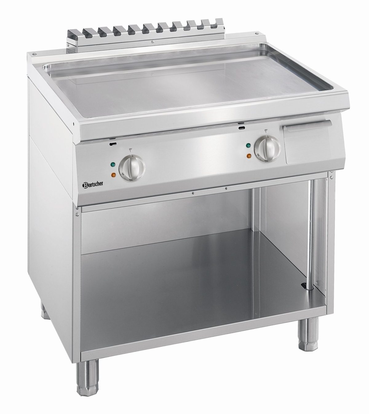 Plancha Electrique Lisse Professionnelle – Armoire Ouverte – Bartscher