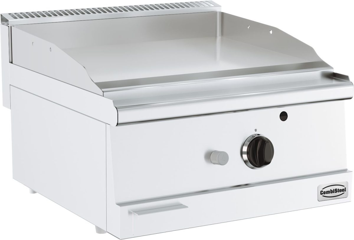 Plancha Gaz Professionnelle Lisse – Profondeur 600 – Combisteel