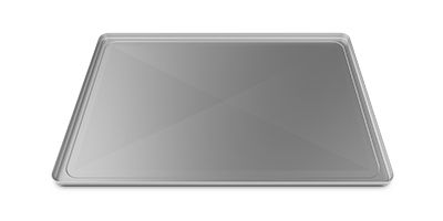 Plaque à Pâtisserie en Aluminium 600 x 400 – Lot de 2 – Bakertop Bakerlux – Unox