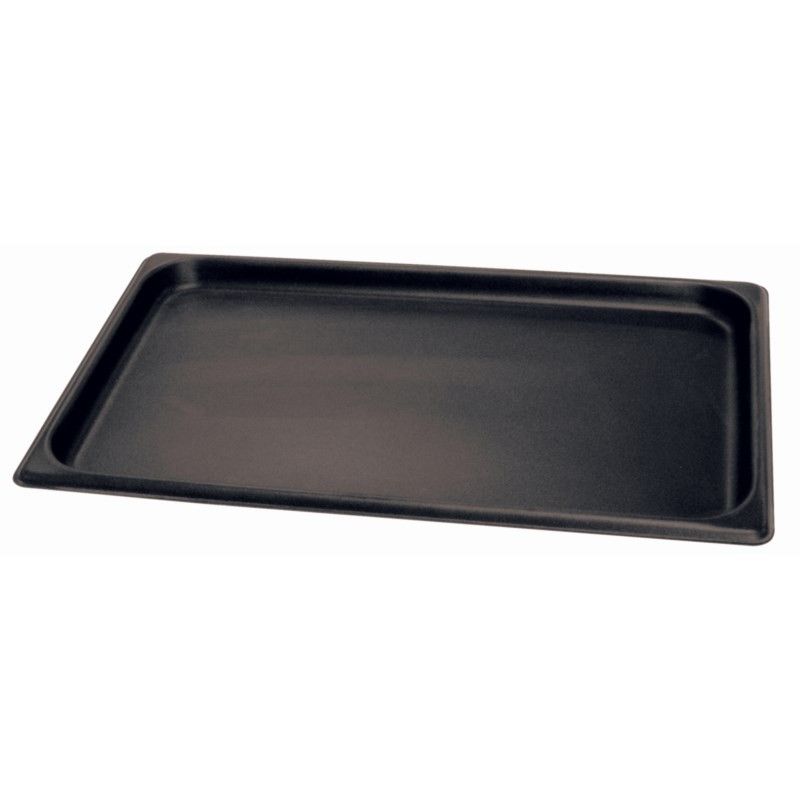 Plaque Aluminium Bords Inclinés GN 1/1 Antiadhésive - Vogue – Image 1