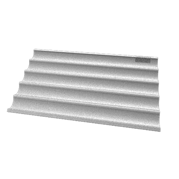 Plaque perforée chromée 5 rangées pour baguettes précuites pour Bakertop Bakerlux – Unox