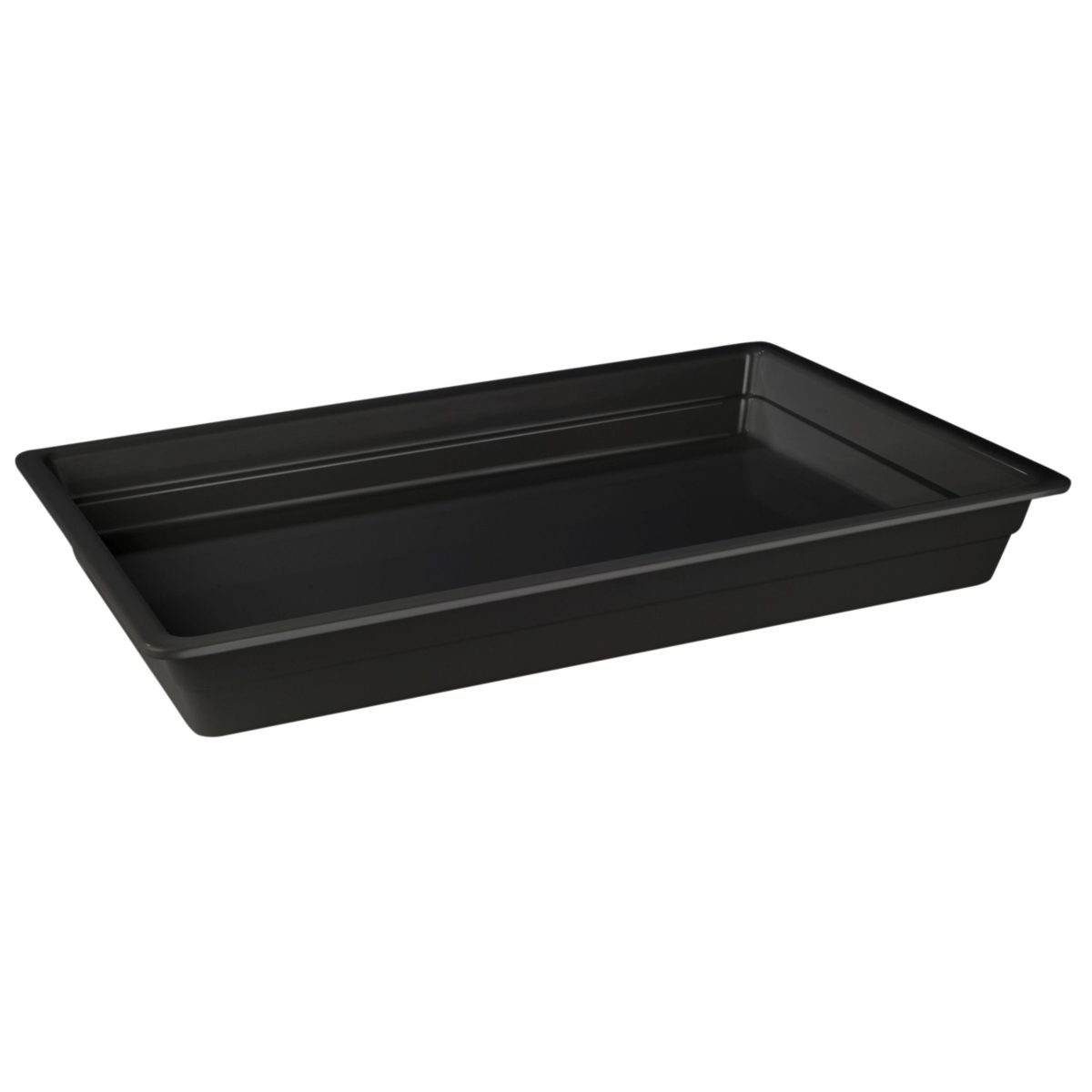 Plat en Mélamine Noir GN 1/1 – H 20 à 65 mm – Pujadas