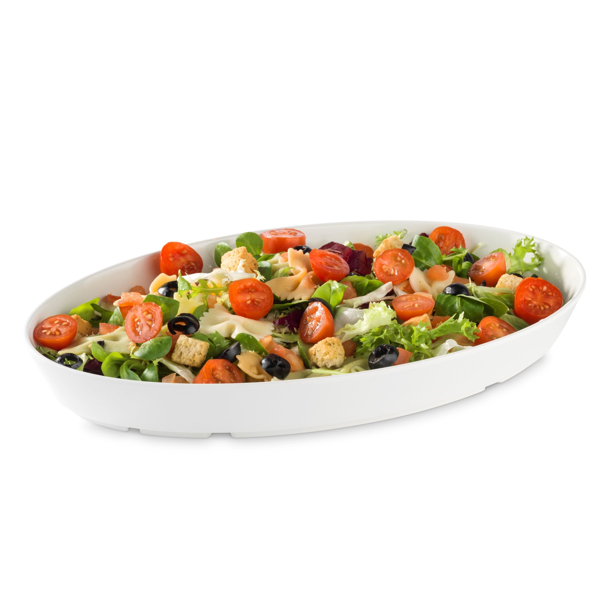 Plat Ovale avec Rebord en Mélamine L 32,5 à 43,5 cm - Pujadas – Image 4
