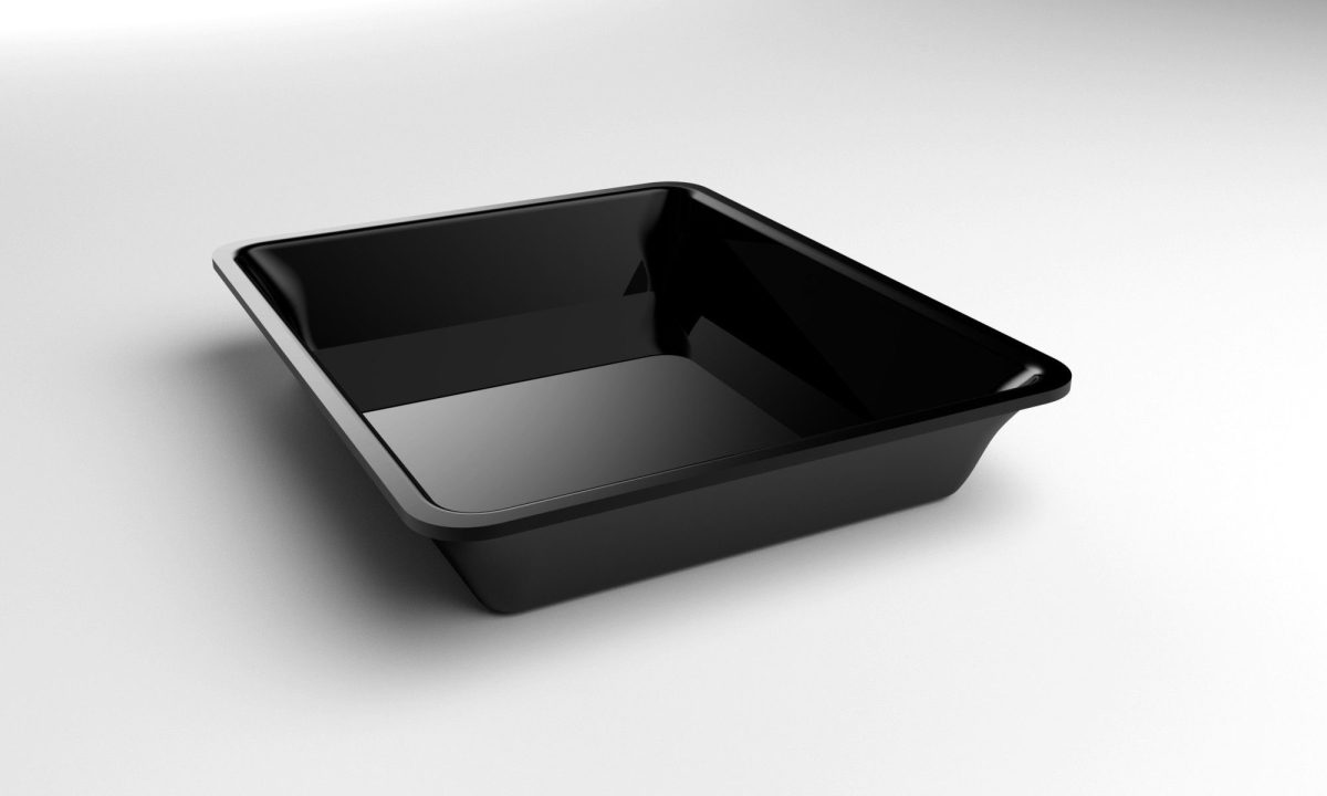PLAT PLEXIGLAS  NOIR GN1/2-L2G