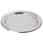 Plateau à addition professionnel inox - 140 mm – Image 2