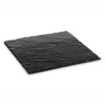 Plateau en Ardoise Carré Rustique L 25 à 30 cm - Pujadas – Image 2