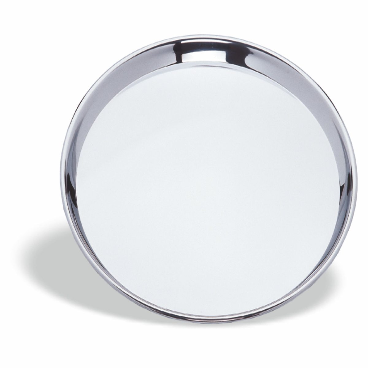 Plateau Limonadier en Inox Brilant Ø 35 à 40 cm – Pujadas