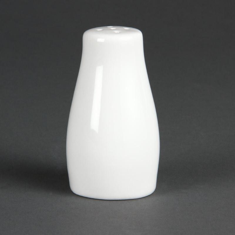 Poivrières blanches 90 mm Olympia - Lot de 12 – Image 5