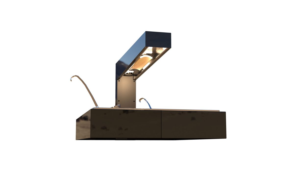 Halogènes chauffant en céramiques – bras pliant – 600W – SAYL