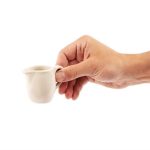 Pot à lait en porcelaine 82 ml Olympia Ivory - Lot de 6 – Image 2