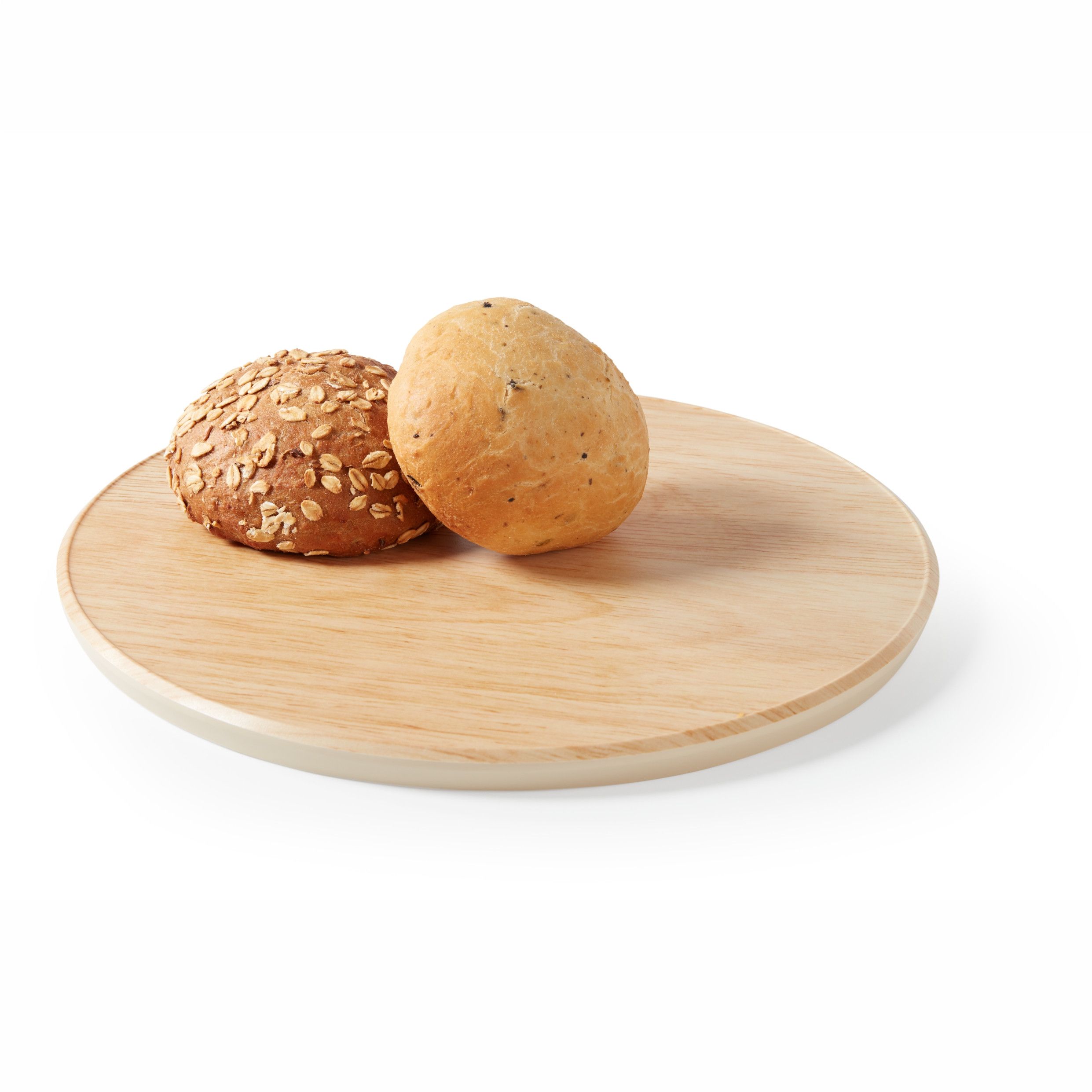 Présentoir Rond en Mélamine Effet Bois Ø 23 à 32,5 cm - Pujadas – Image 5