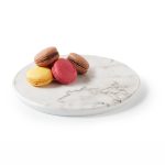 Présentoir Rond en Mélamine Effet Marbre Ø 23 à 32,5 cm - Pujadas