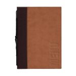 Protège-menus contemporain Securit marron clair - Format A4