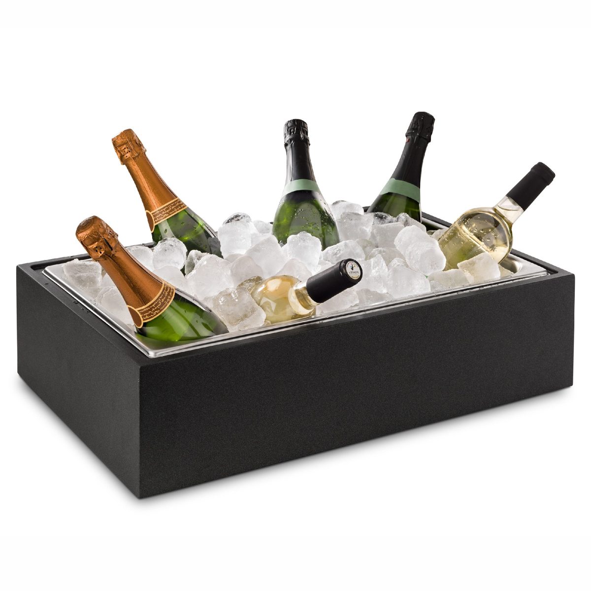 Rafraîchisseur de Bouteilles Noir Cubic® – Pujadas
