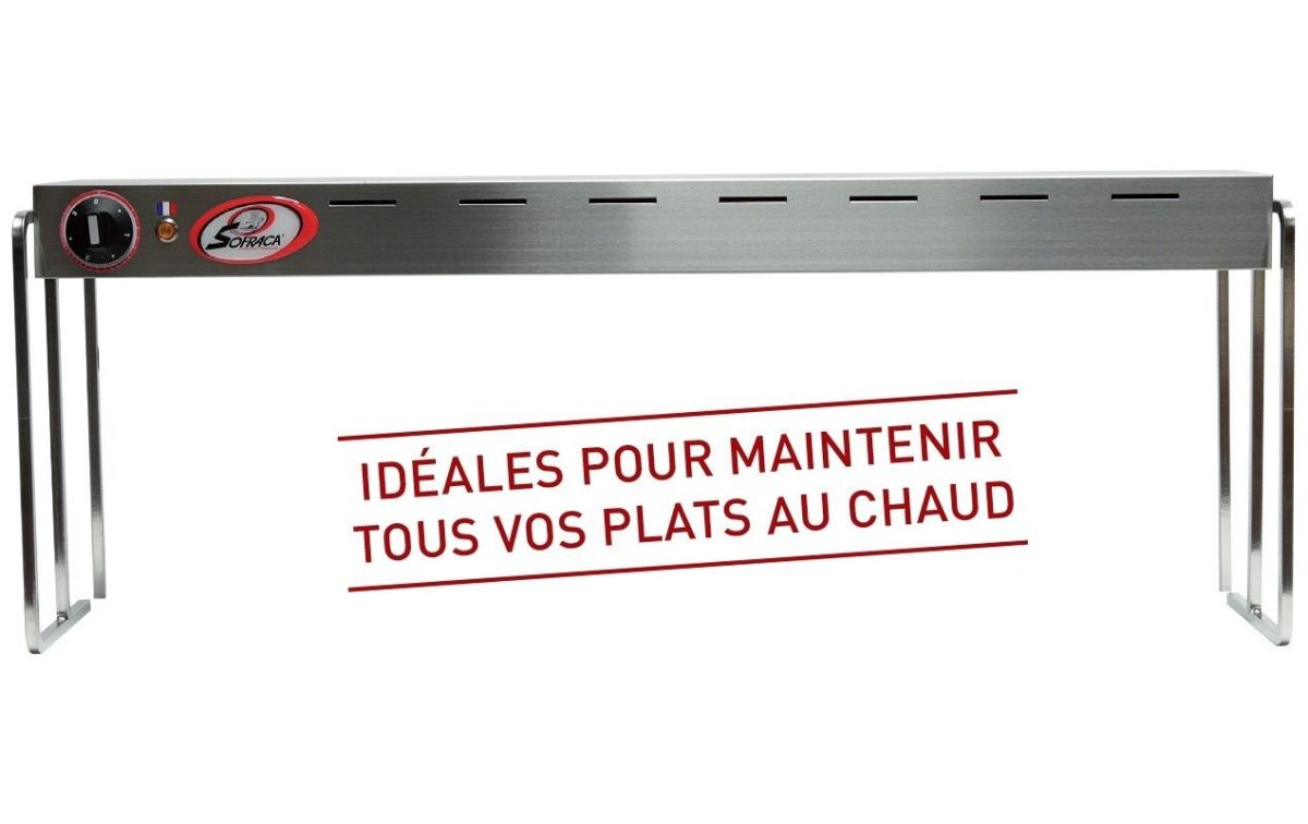 Rampe chauffante céramique – L 1200 mm – Sofraca