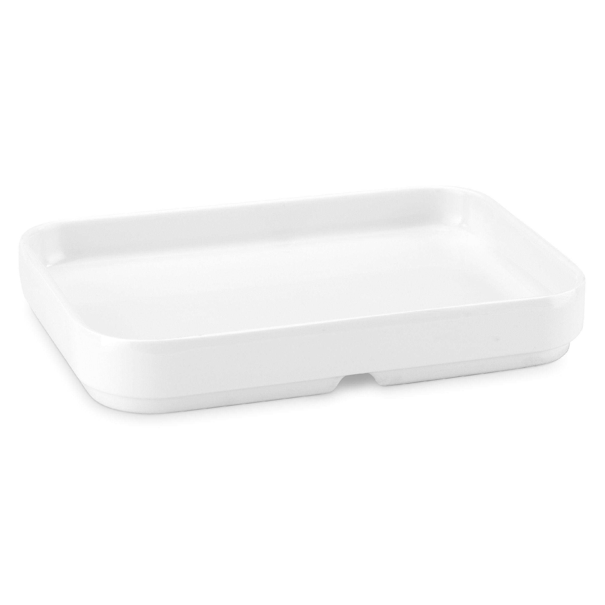 Ravier Blanc Empilable en Mélamine L 13 cm - Pujadas – Image 1