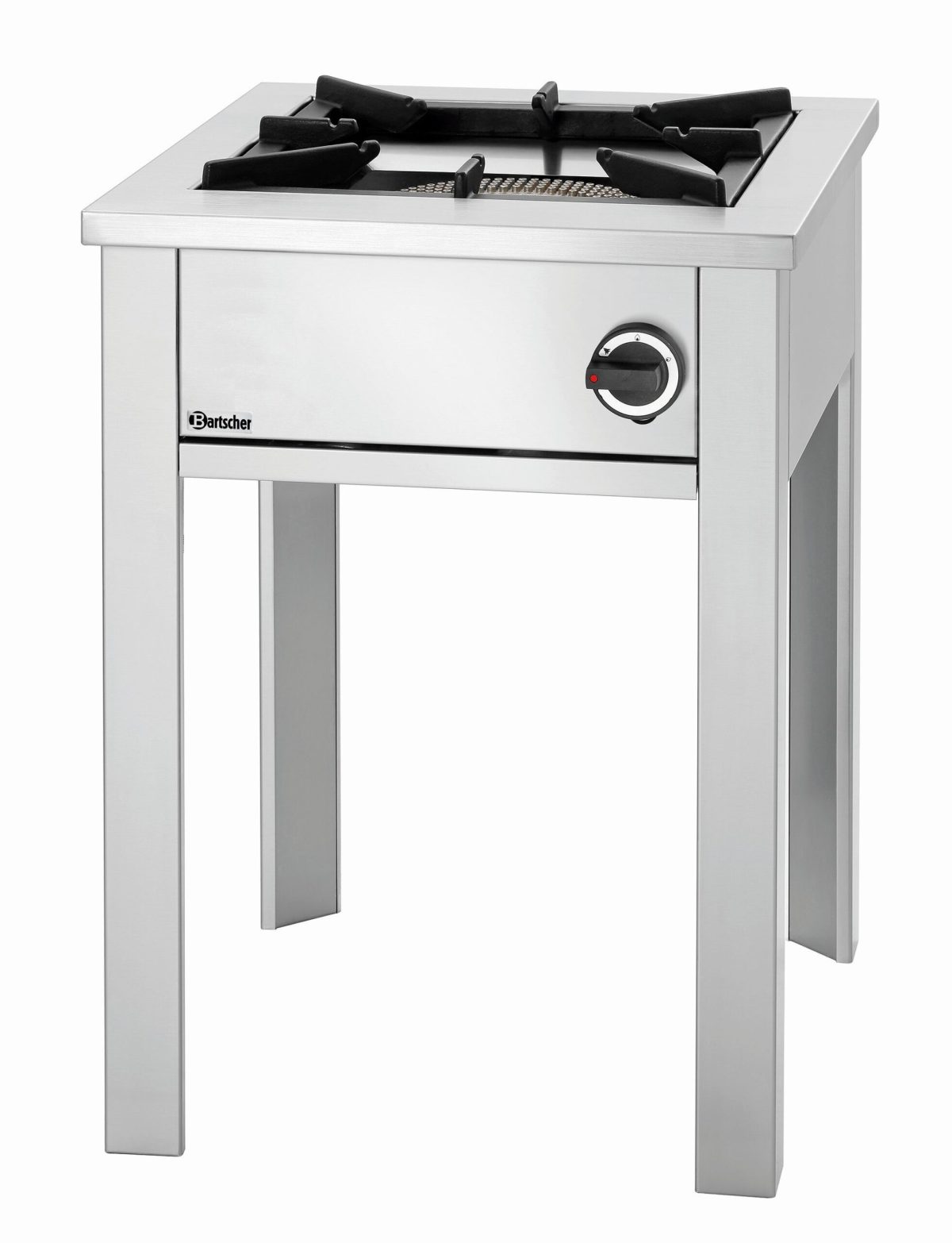 Réchaud à gaz Professionnel sur Pieds – Format XL – 1 feu – Bartscher