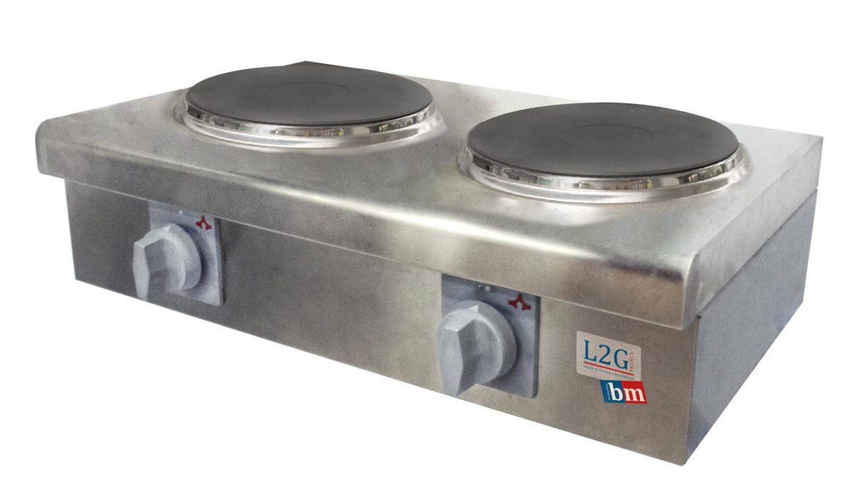 Réchaud Électrique A Poser 2 Plaques D. 230 MM – L2G