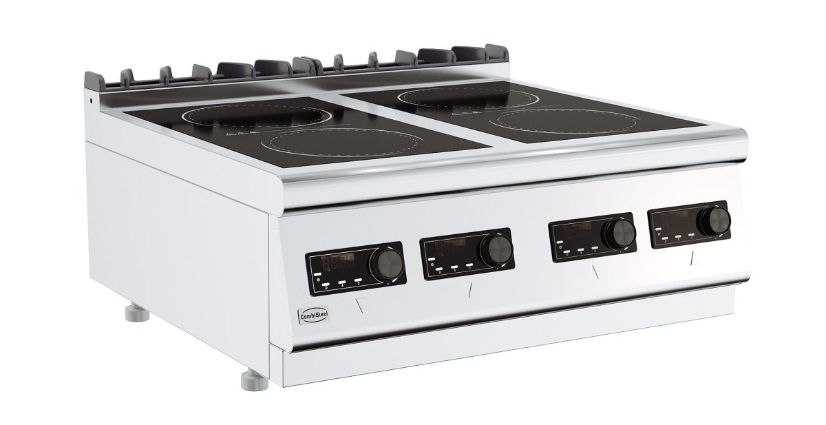 Réchaud Induction Electrique Gamme 700 – 4 Plaques – Combisteel