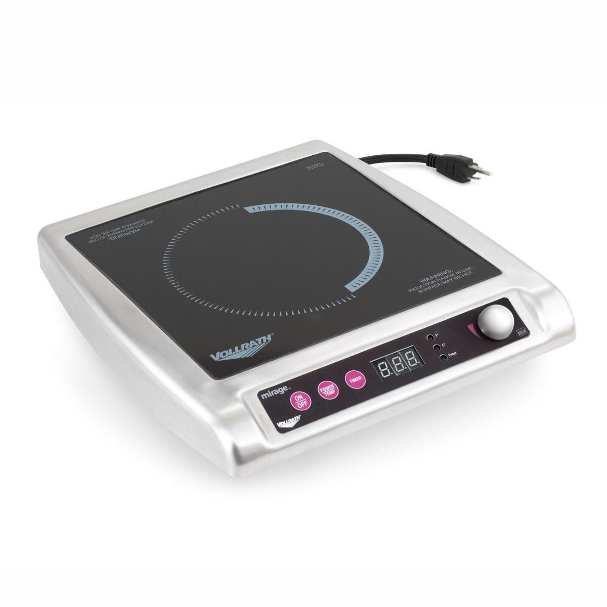 Réchaud Induction Mirage Vollrath® 1,8 Kw – Pujadas